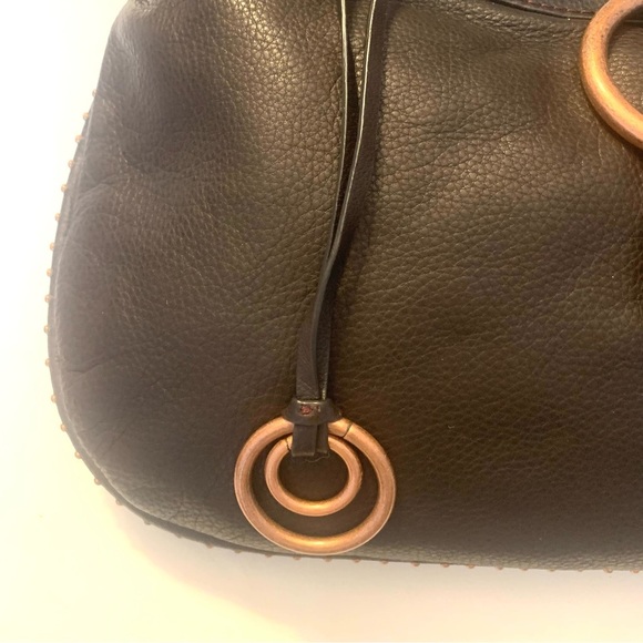 KATE LANDRY Brown Large
Leather Hobo Shoulder Handbag - Picture 7 of 10